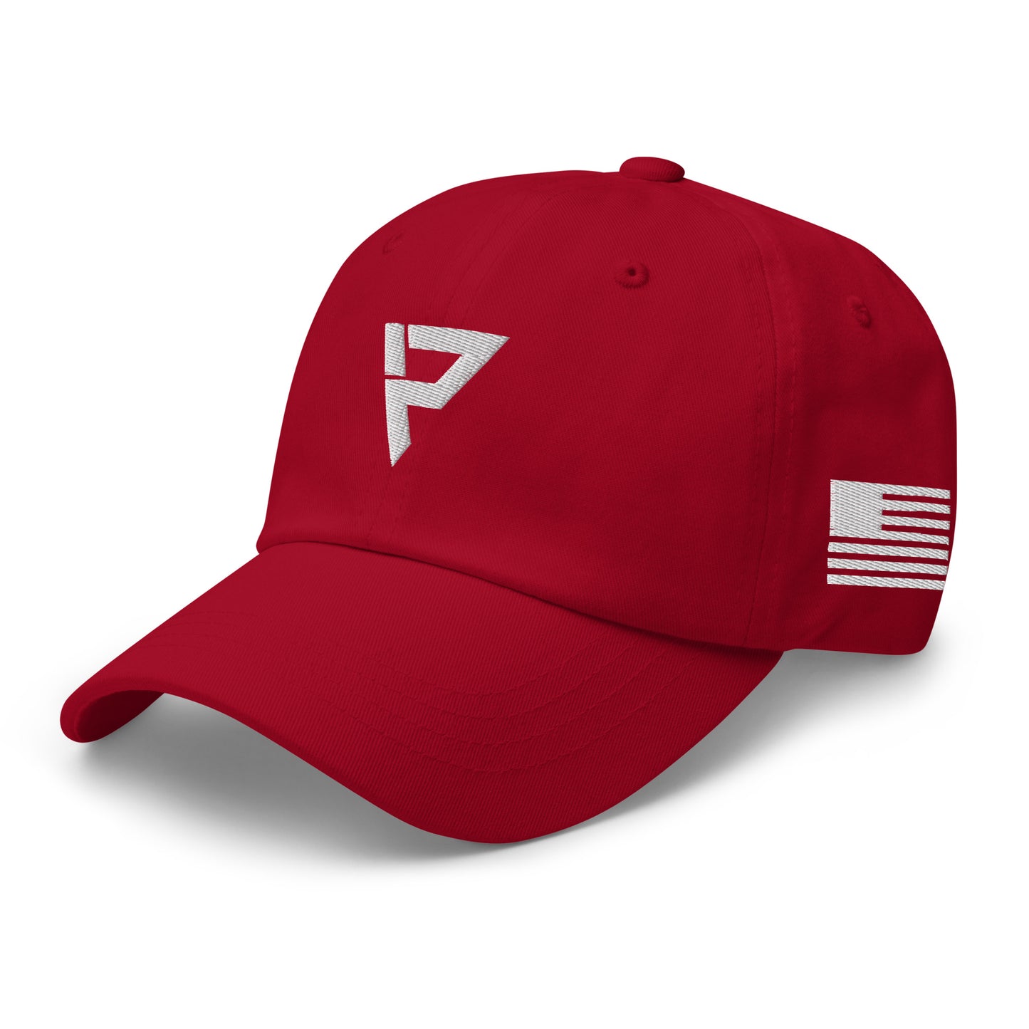 All American Ball Cap White Logo