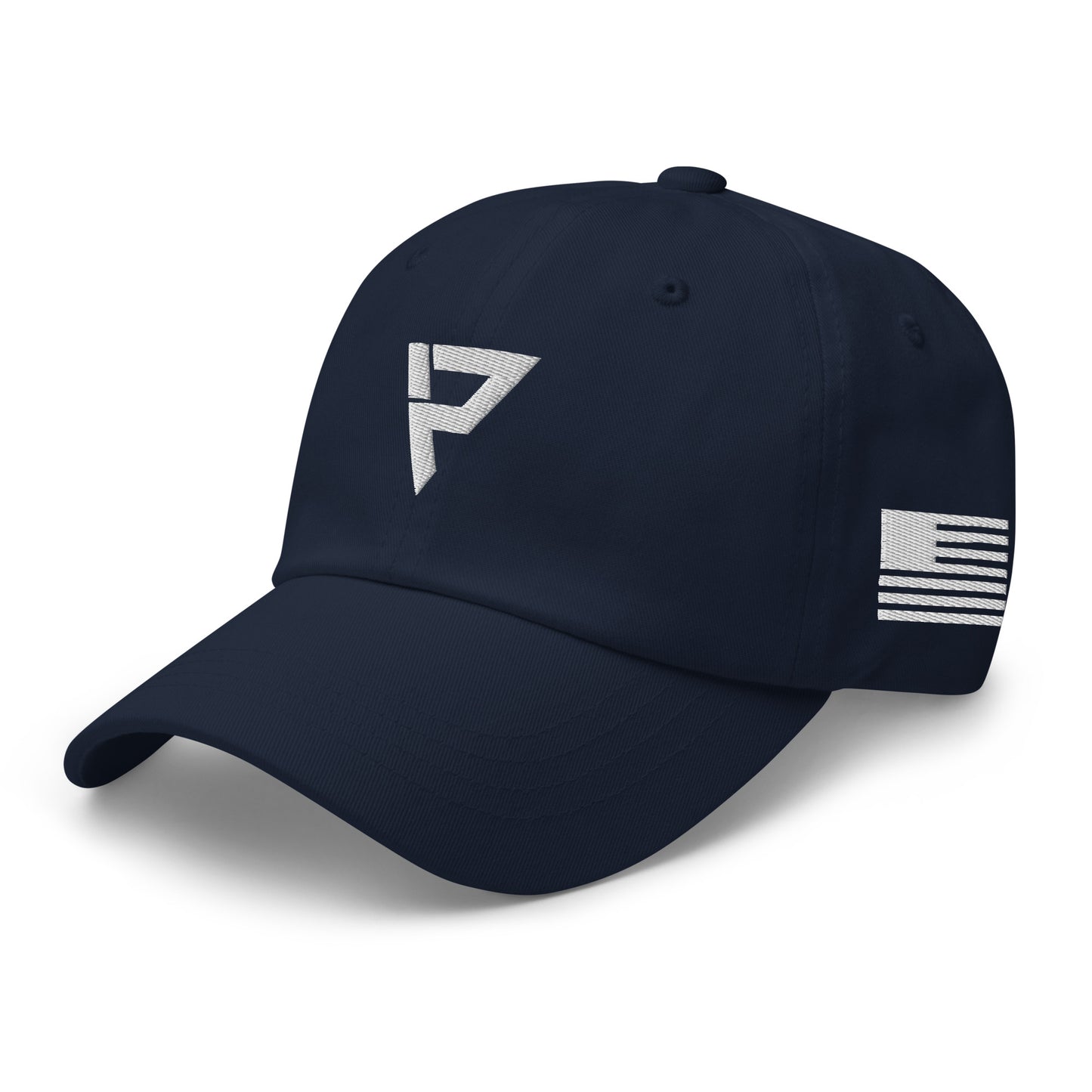 All American Ball Cap White Logo