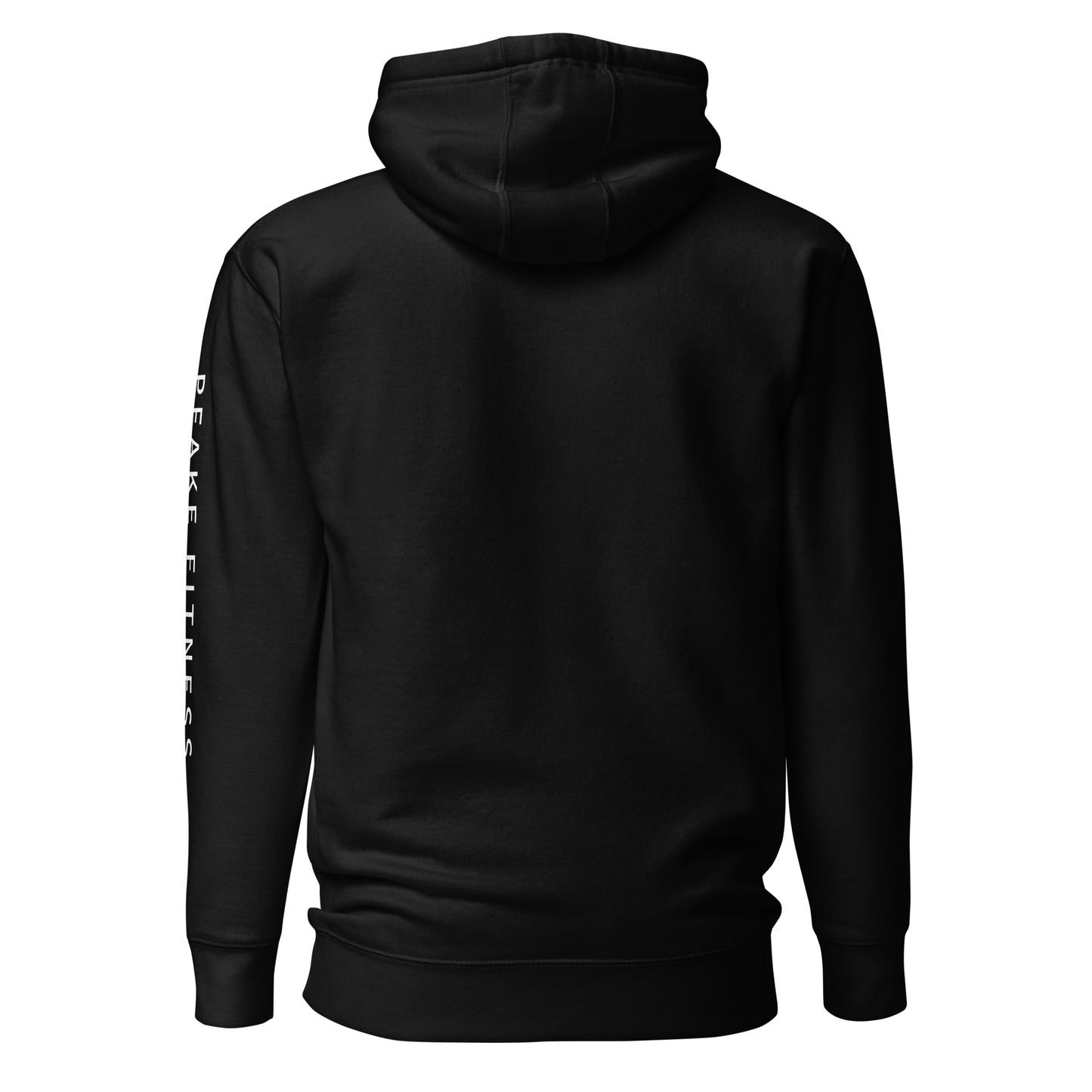 Sleeve Branded Hoodie White Logo