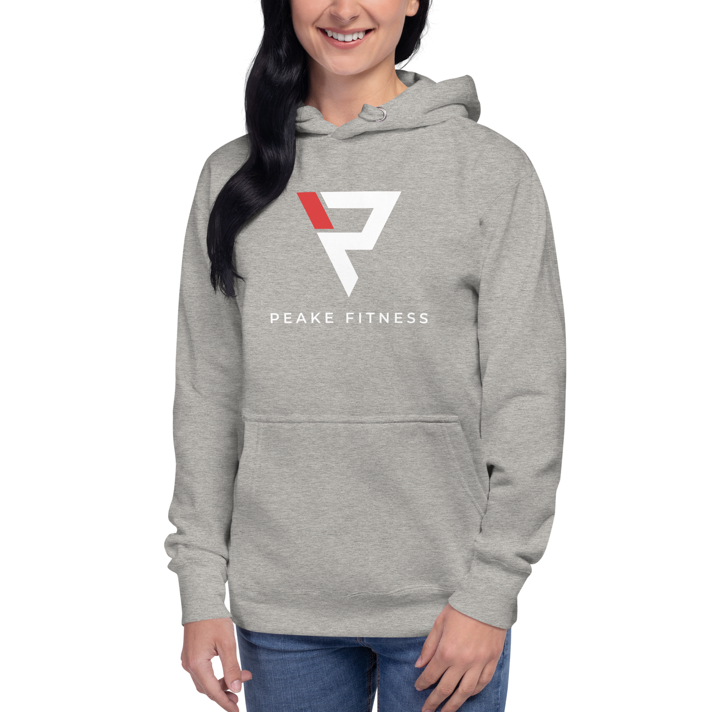 Classic Unisex Hoodie Red/White Logo