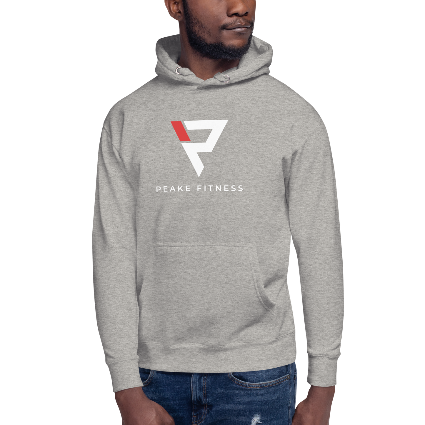 Classic Unisex Hoodie Red/White Logo