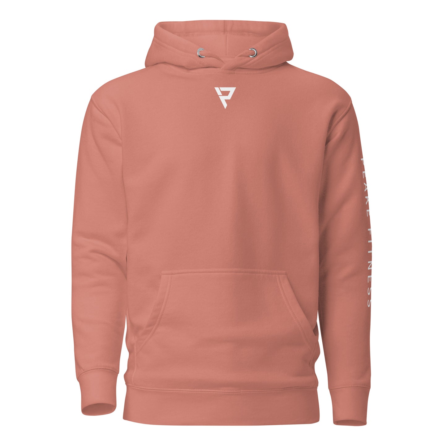 Sleeve Branded Hoodie White Logo