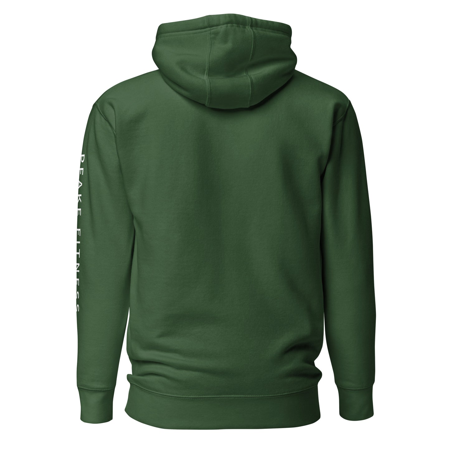 Sleeve Branded Hoodie White Logo