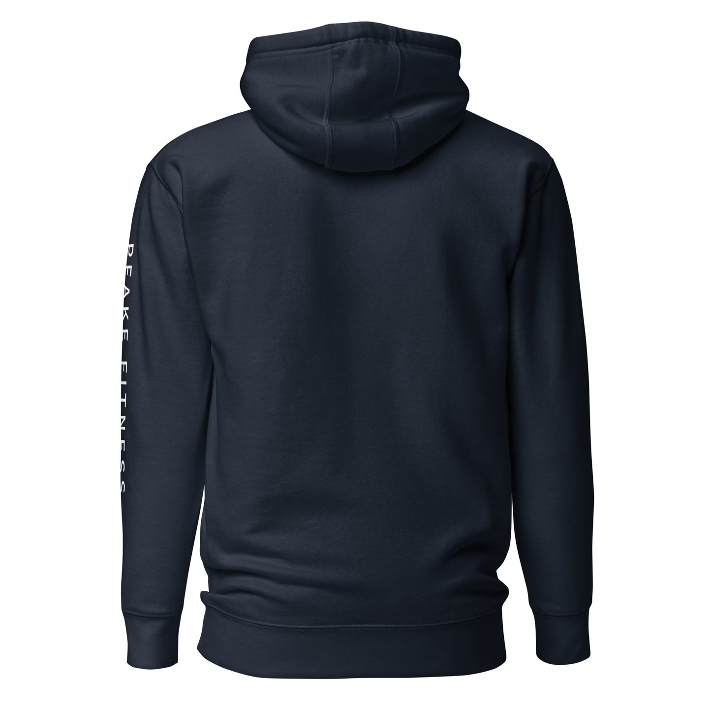 Sleeve Branded Hoodie White Logo