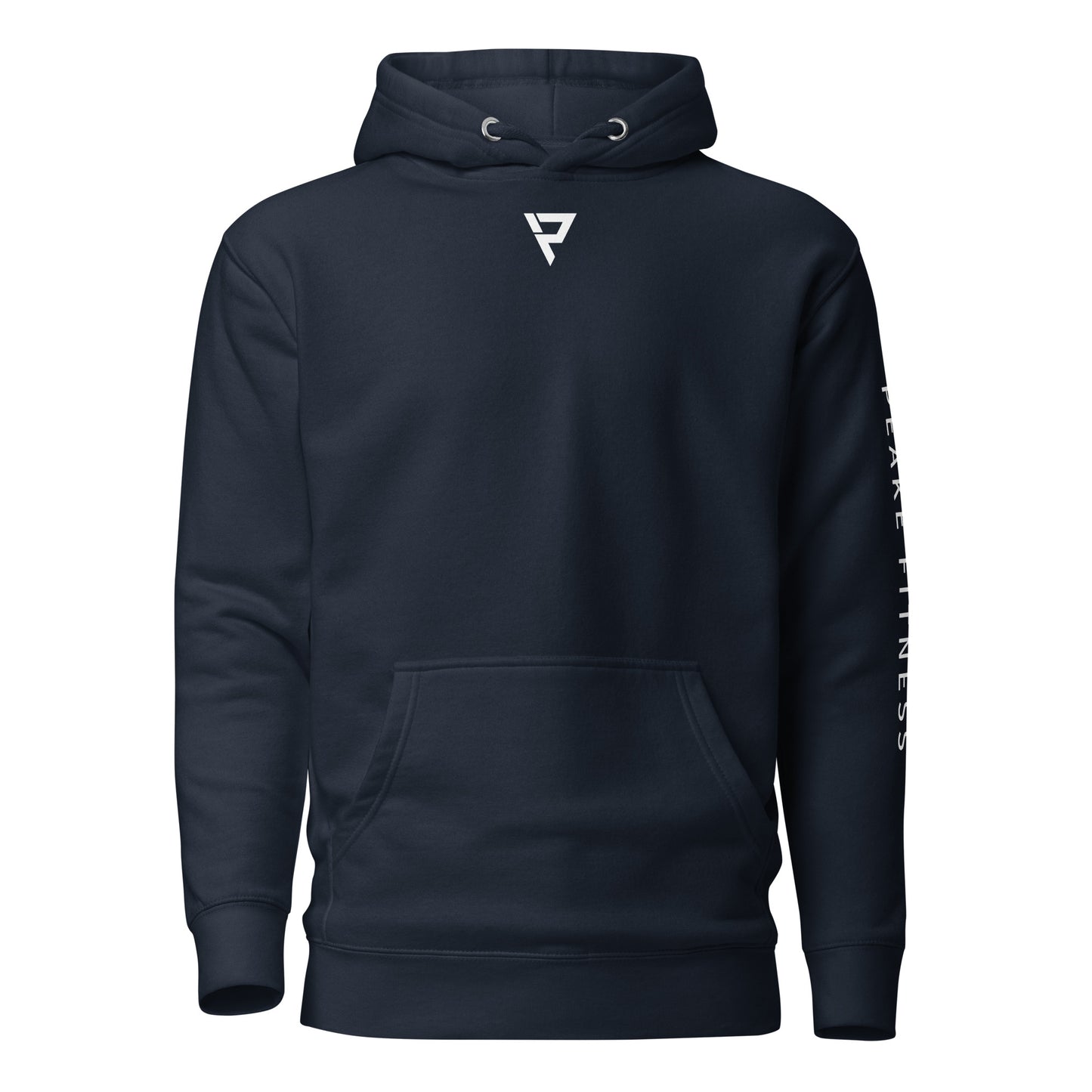 Sleeve Branded Hoodie White Logo