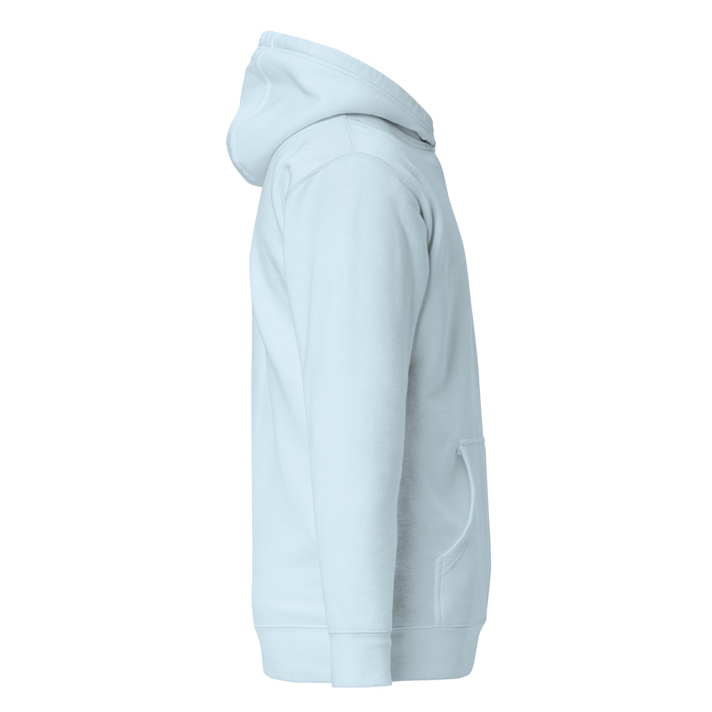 Sleeve Branded Hoodie White Logo