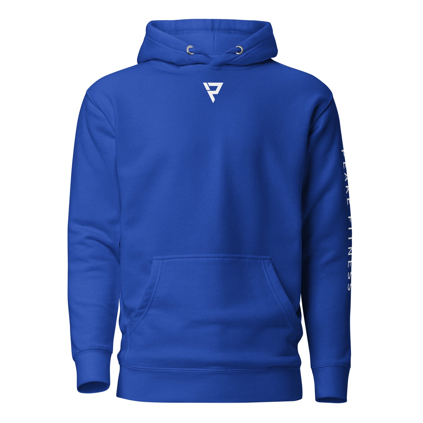 Sleeve Branded Hoodie White Logo