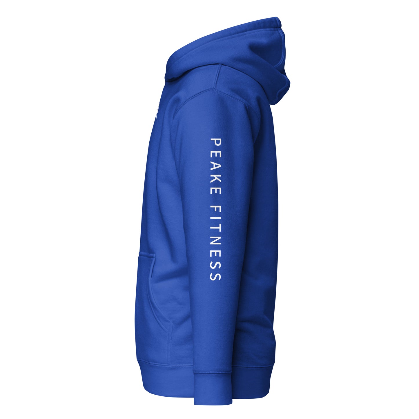 Sleeve Branded Hoodie White Logo